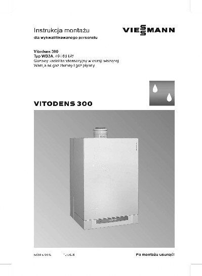 Vitodens 300 Viessmann Vitodens  Typ WB3A